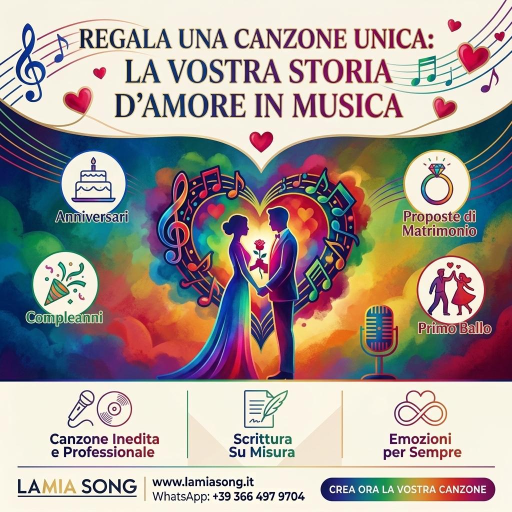 La vostra storia d'amore in musica